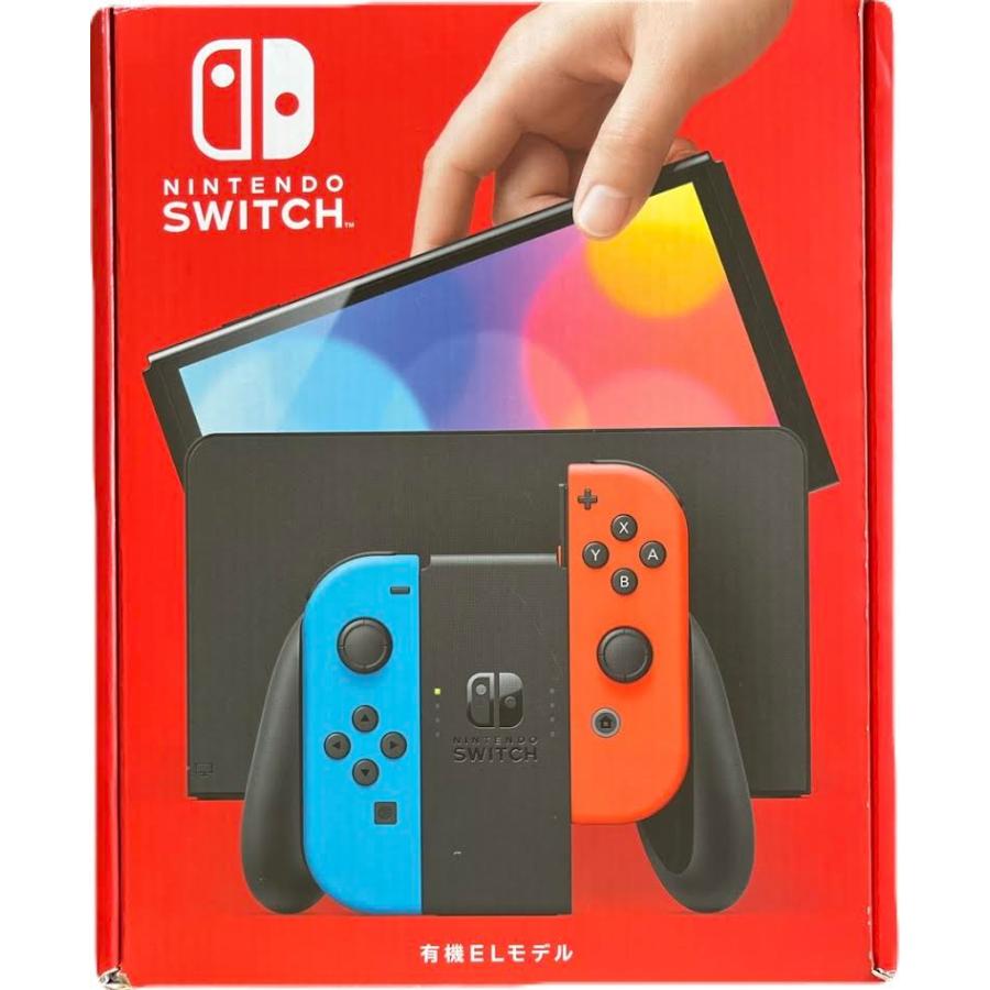 Nintendo Switch 【美品】NintendoSwitch本体 有機EL ネオンブルー