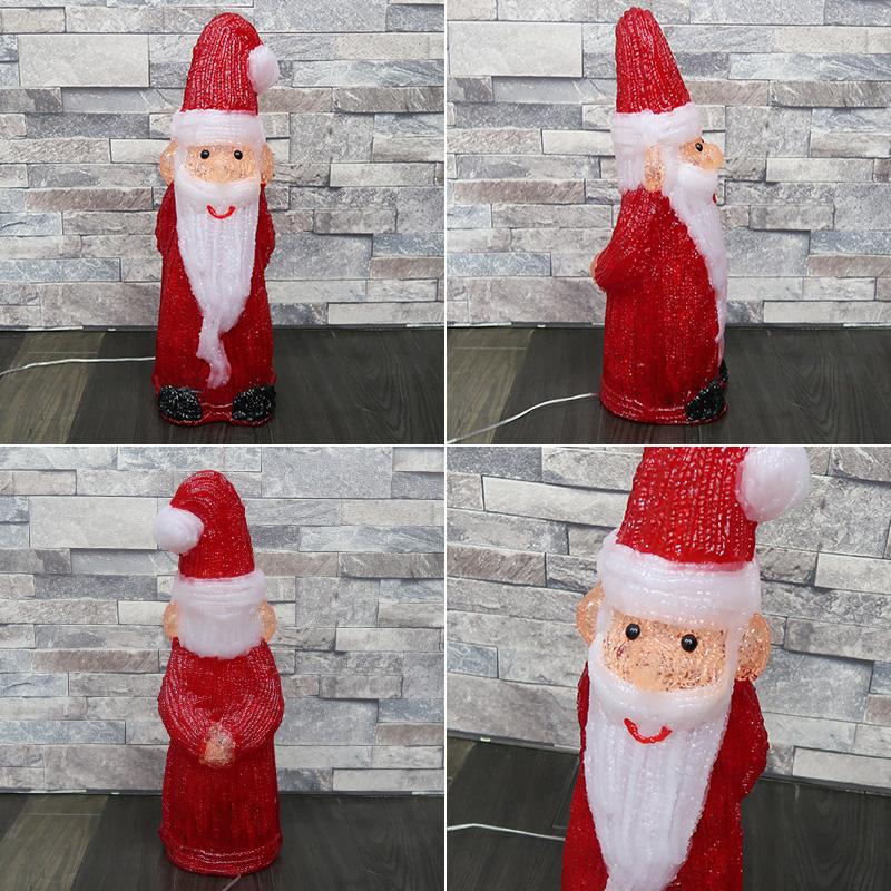 クリスマス LED オブジェ クリスマスライト 光る サンタクロース