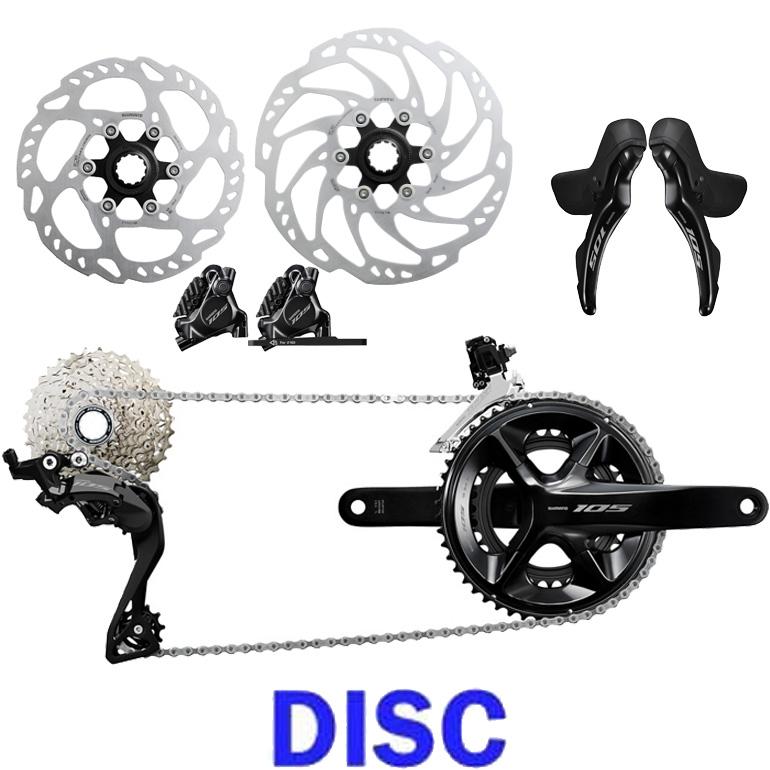 SALE】シマノ 105 R7100シリーズ メカニカルコンポ 初回キット 機械式