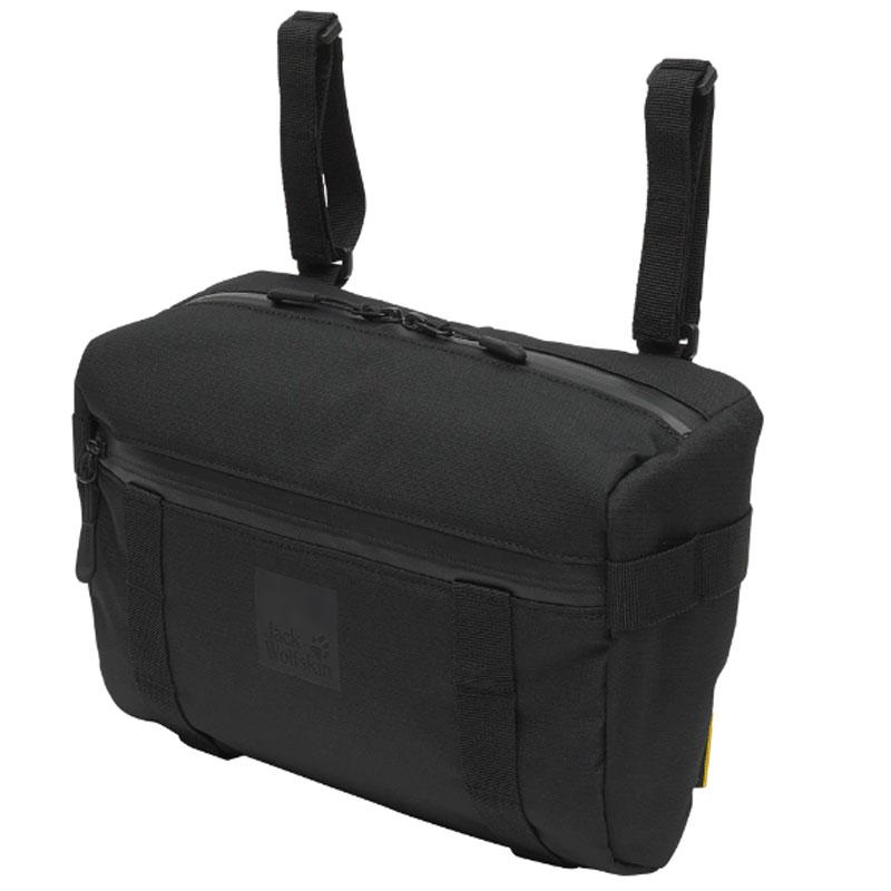 即納】ジャックウルフスキン JP 2WAY HANDLE BAG ブラック : ワールド