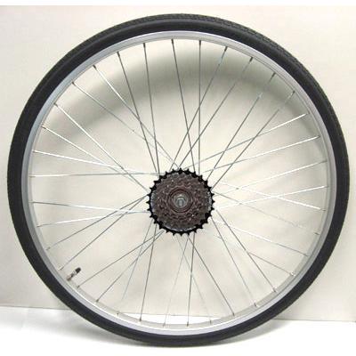 ワールド 26インチ リアホイール アルミリム ローラーブレーキ付き