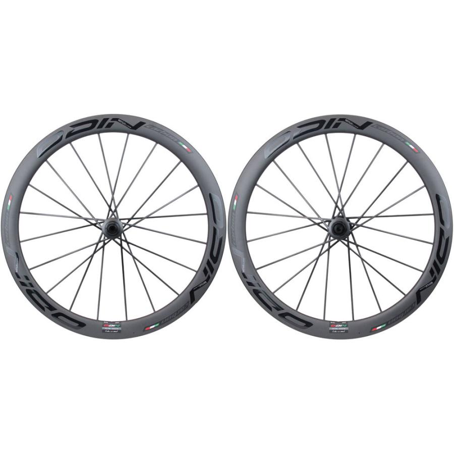 ODIN D50C VSPRINT ブラック スポーク一体型カーボンホイール シマノ