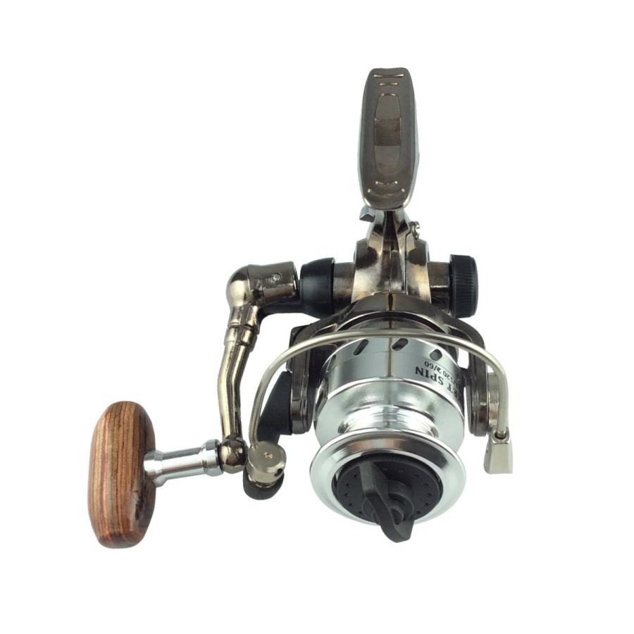 オルルド釣具 スピニングリール ポケットリール 小型 ワカサギ釣り 穴