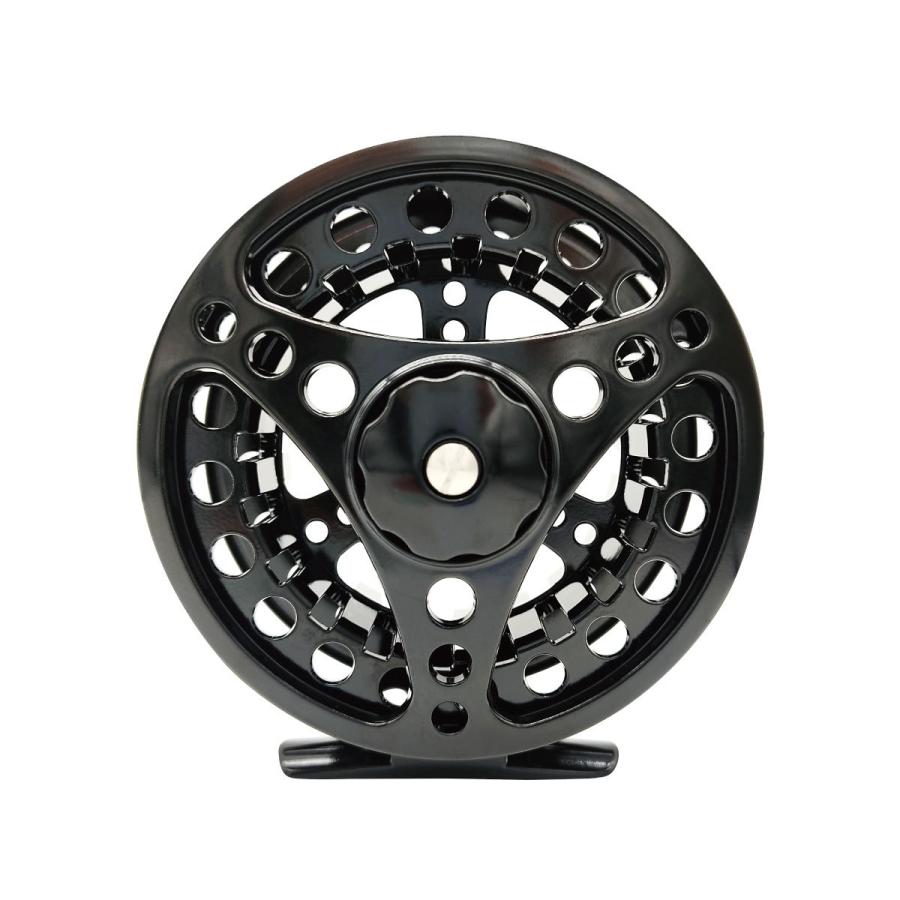 オルルド釣具 フライ用リール 3/4wt 5/6wt 7/8wt シルバー ブラック