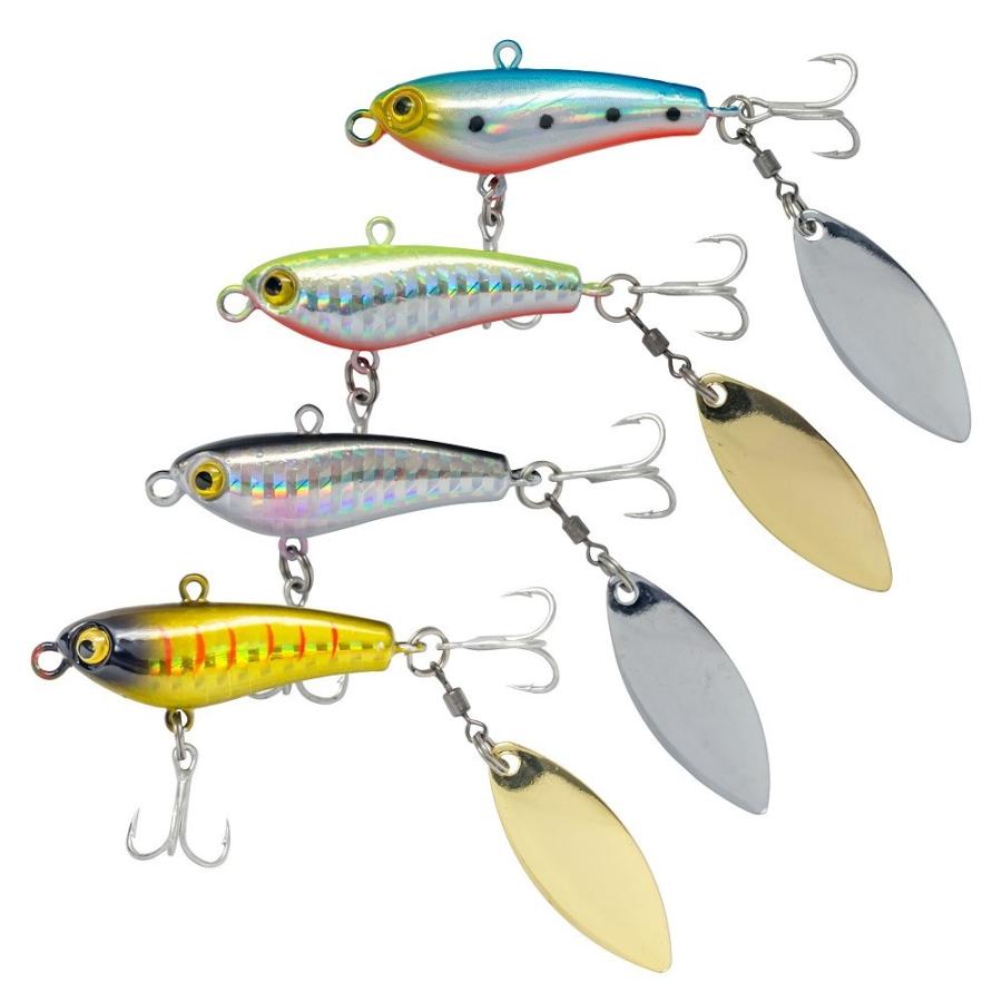 オルルド釣具 ジグスピナー 4個セット 22g 35g 爆釣カラースペシャル