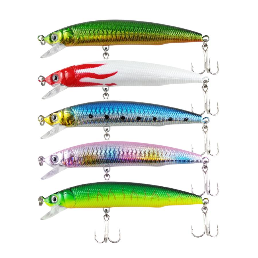 オルルド釣具 ミノーA 5色セット 11.5cm 18g ルアー 送料無料