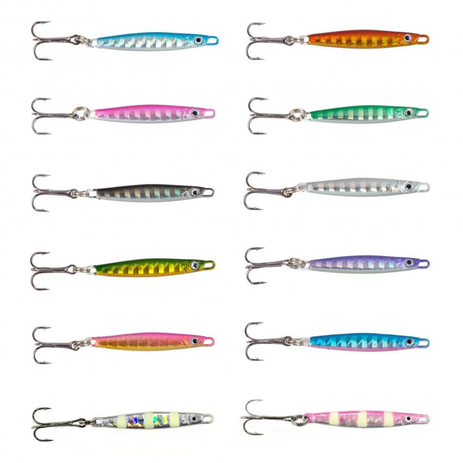 オルルド釣具 メタルジグ 3g 6g 9g 12色セット ルアーセット ルアー