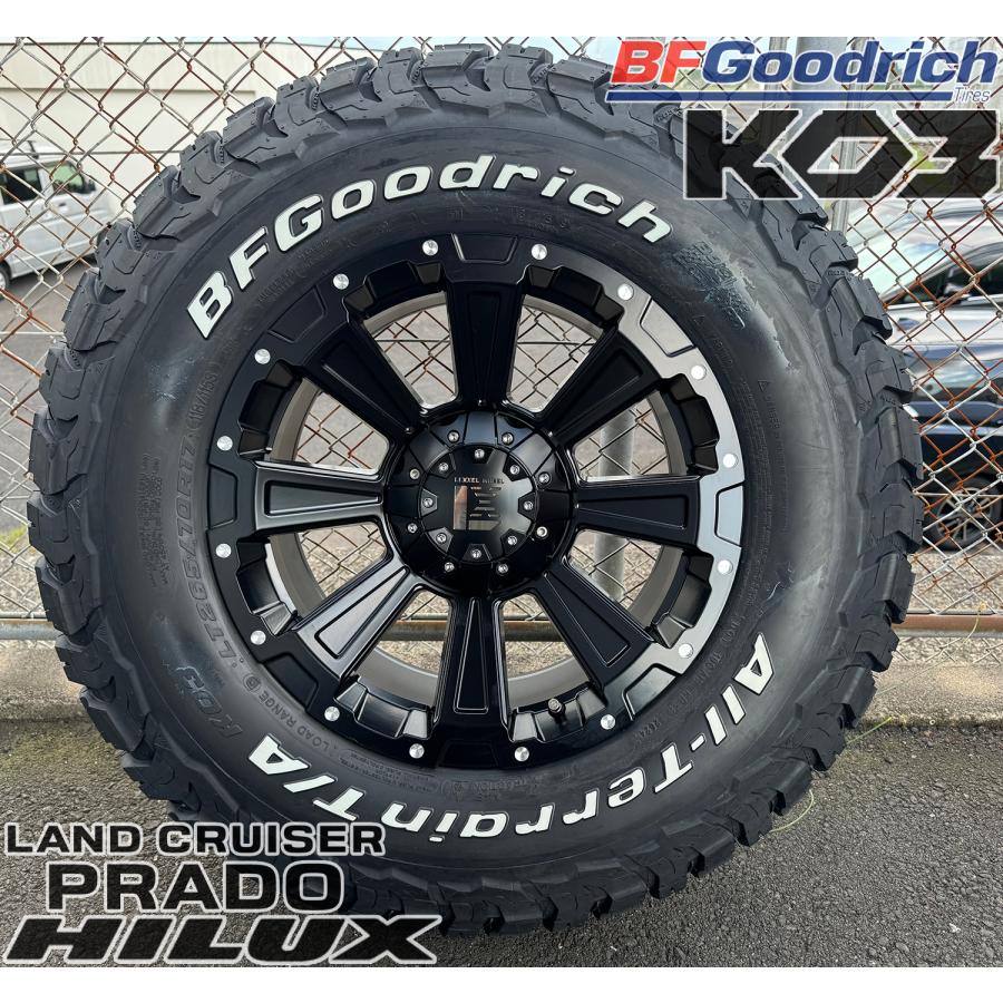 BFグッドリッチ 夏タイヤセット 4本組 純正車高OK ハイラックス サーフ