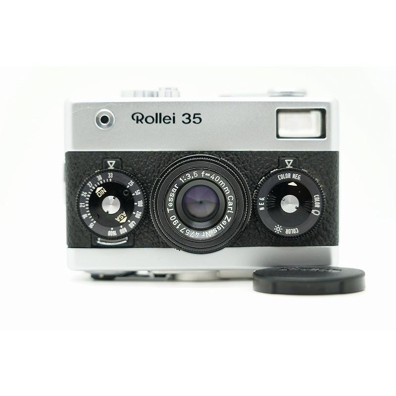 ローライ Rollei コンパクトフィルムカメラ シルバー 35 : ワットマン