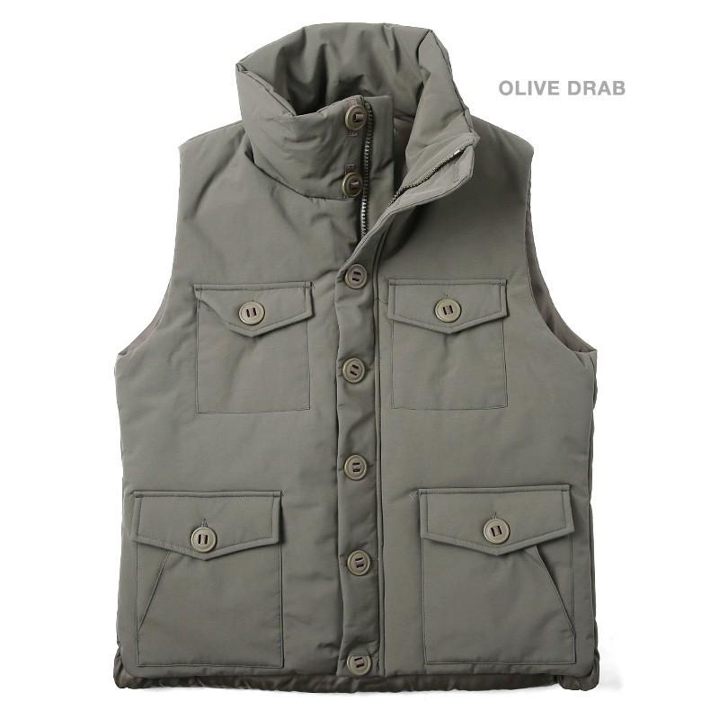 HOUSTON（ヒューストン） モントリオール ベスト メンズ ダウンベスト