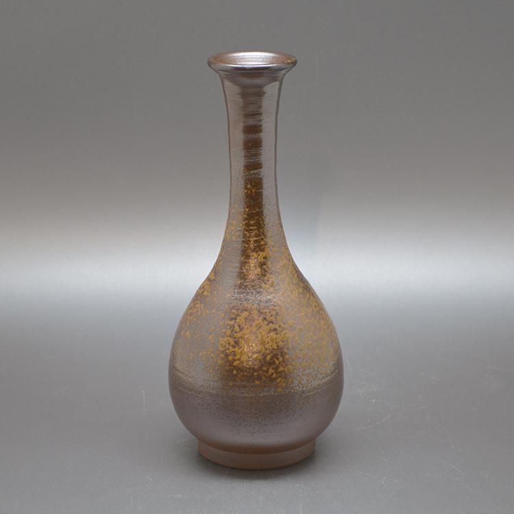 鶴首花入 備前 陶峰作 茶道具 茶道 : 和空間ヤフーショップ - 通販