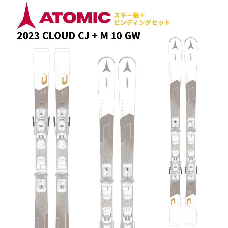 ATOMIC（アトミック） 【即納】2024 ATOMIC スキー板 CLOUD CJ + M 10