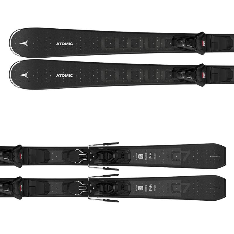 ATOMIC（アトミック） CLOUD 7 BLACK + M 10 GW SKI スキー板＋