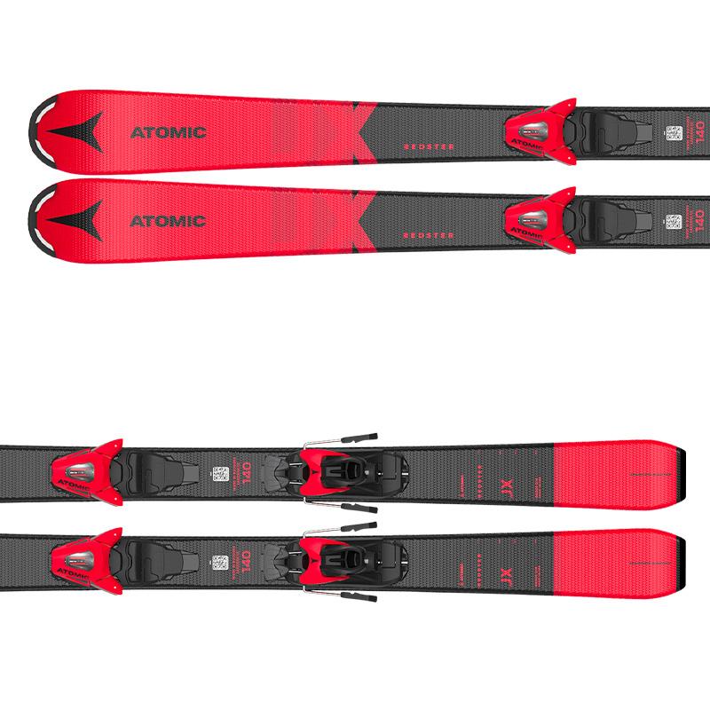 ATOMIC（アトミック） REDSTER JX + C 5 GW SKI Jr ジュニアスキー板＋