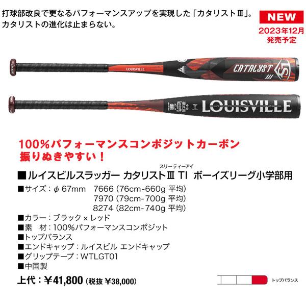 ルイスビルスラッガー 2024ルイスビルスラッガー カタリスト3 TI