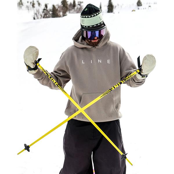 K2 ライン スキーポール 2024 PIN Black-Yellow A2302005013 ピン LINE