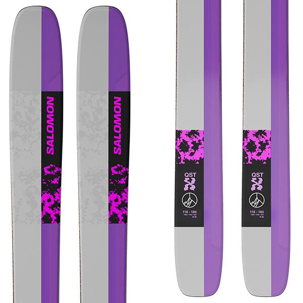 SALOMON（サロモン） スキー板 2026 QST X スキー板 単品 (板のみ