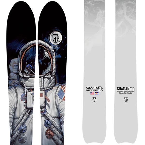 ICELANTIC アイスランティック スキー 2025 SHAMAN 110 スキー板 単品