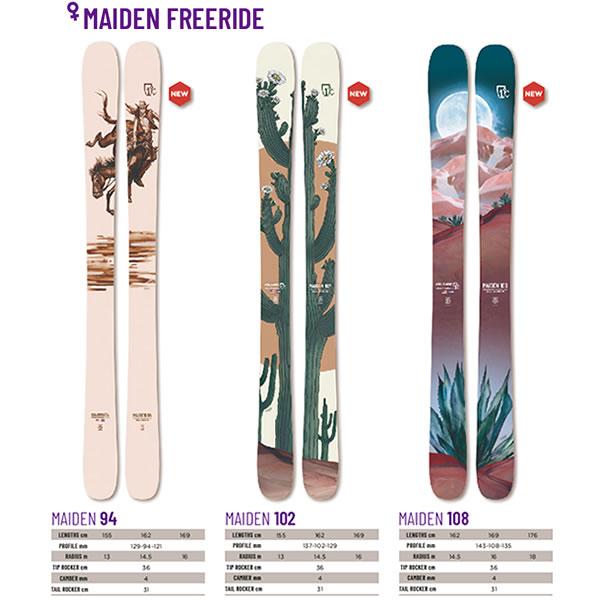 ICELANTIC アイスランティック スキー 2025 MAIDEN 102 スキー板 単品