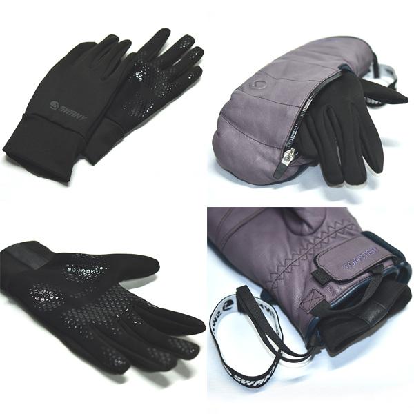 スキー グローブ ミトン 手が出せる スワニー SWANY TS-100A Bocco