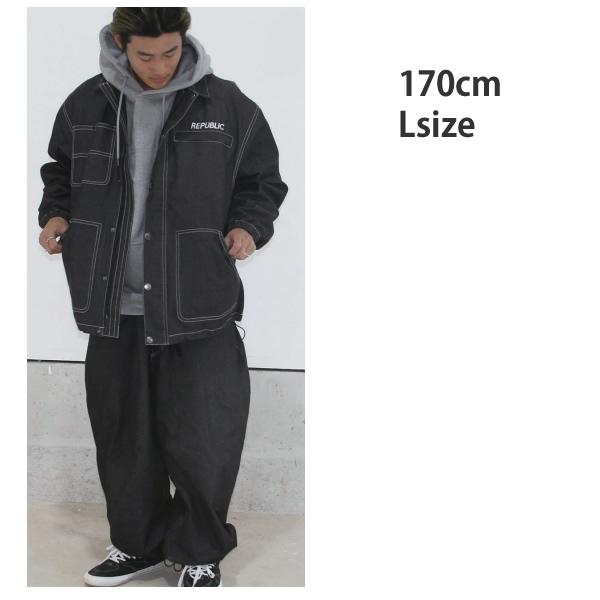 REPUBLIC リパブリック スノーボード ウェア BAGGY DENIM -pant