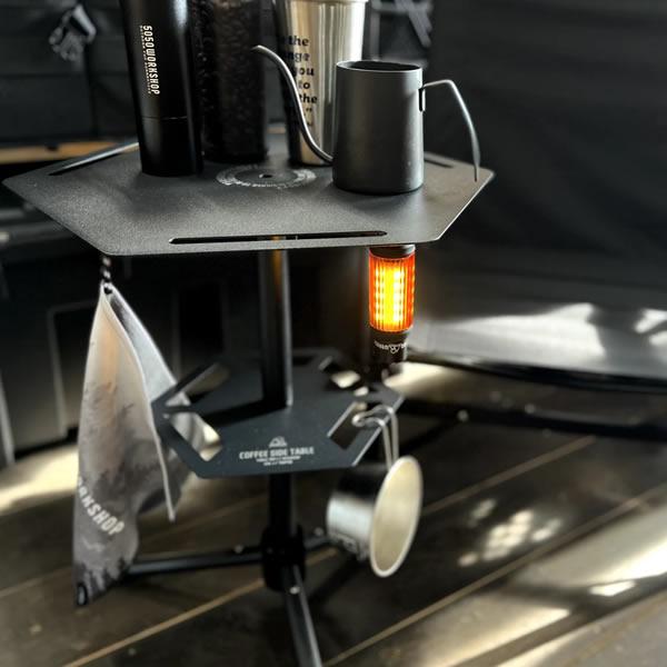 キャンプ アウトドア コーヒー サイドテーブル 5050WORKSHOP