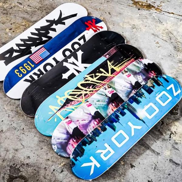 スケボー デッキ zooyork 単品 BIG CITY FLARE 8.0 x 32インチ