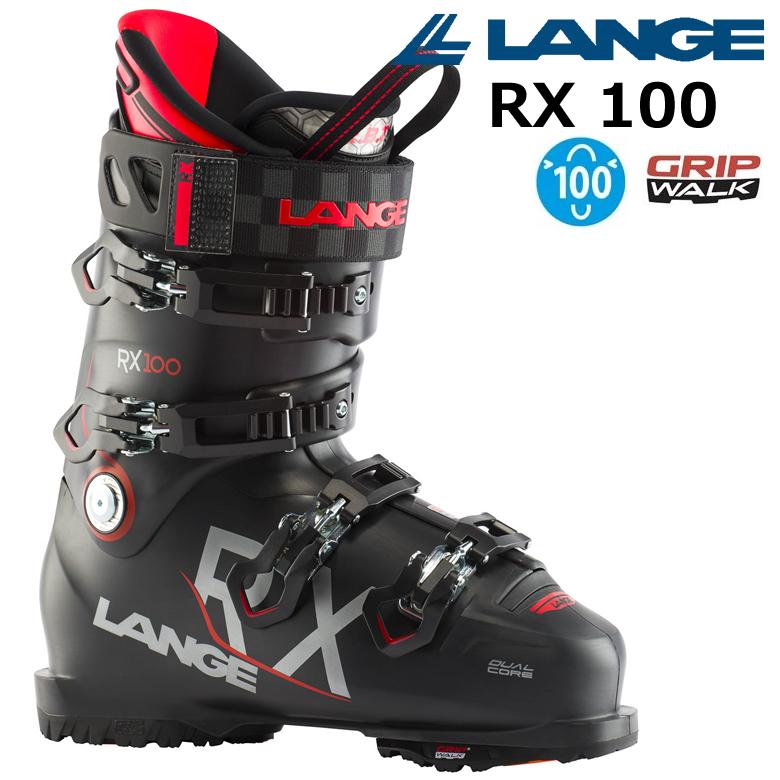 LANGE（ラング） スキーブーツ RX100（BLACK）LBK2100 (22/23 2023