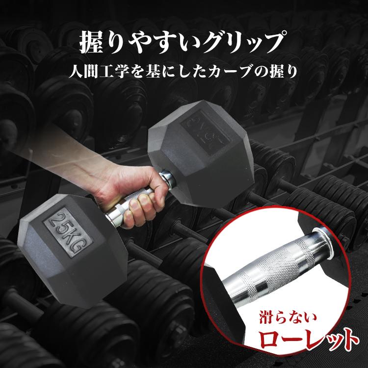 WEIMALL（ウェイモール） ダンベルセット 25kg 2個セット 合計50kg