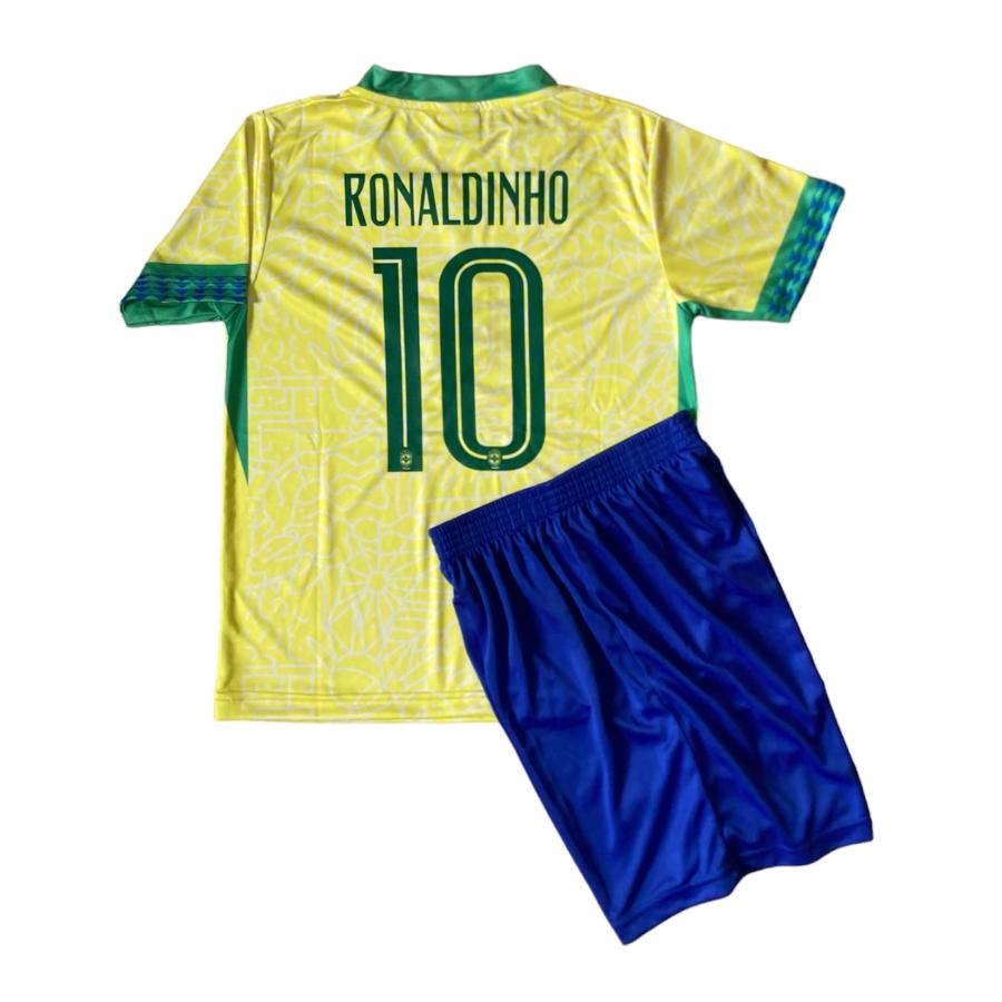 ロナウジーニョ背番号10 ブラジル代表（ホーム）24/25 子供