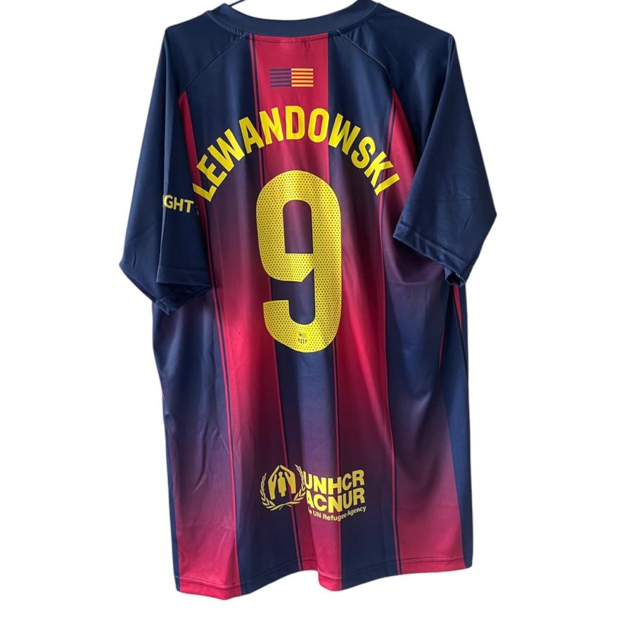 レバンドフスキ背番号9 バルセロナ ホーム 25/26 レプリカユニフォーム