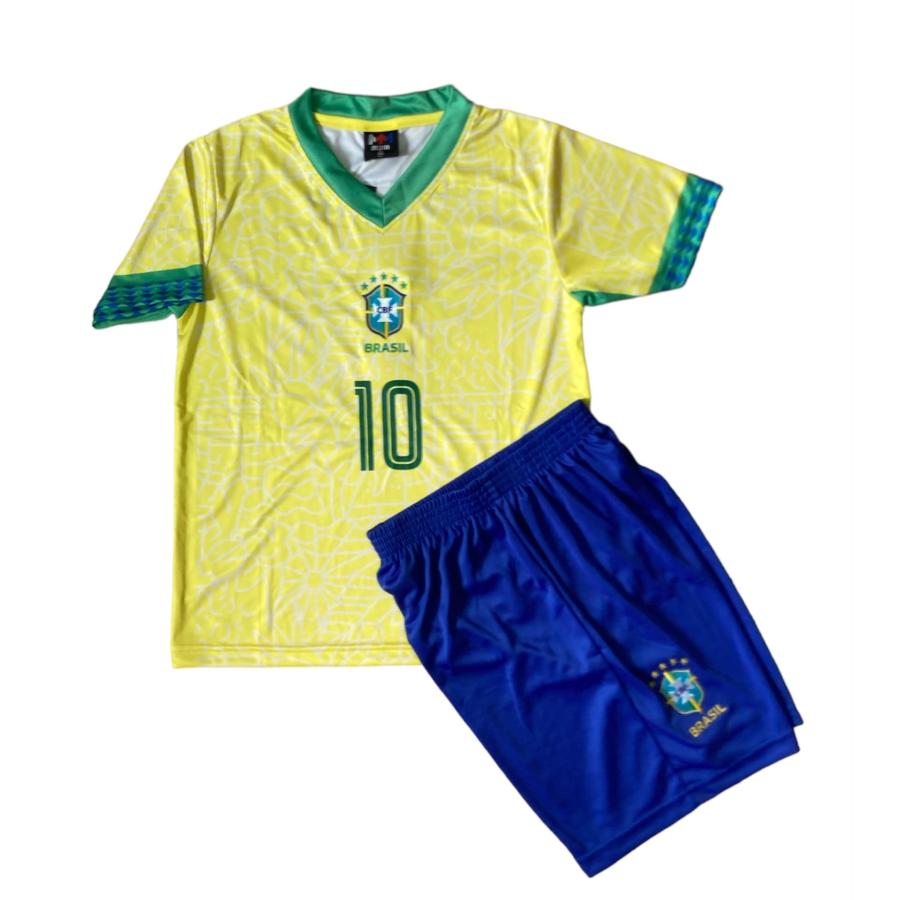 ロナウジーニョ背番号10 ブラジル代表（ホーム）24/25 子供