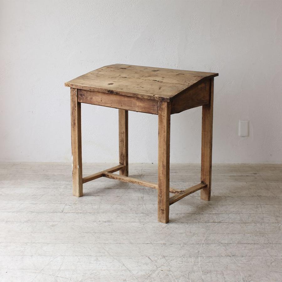 送料無料 アンティーク家具 机 デスク バタフライ式 ライティング