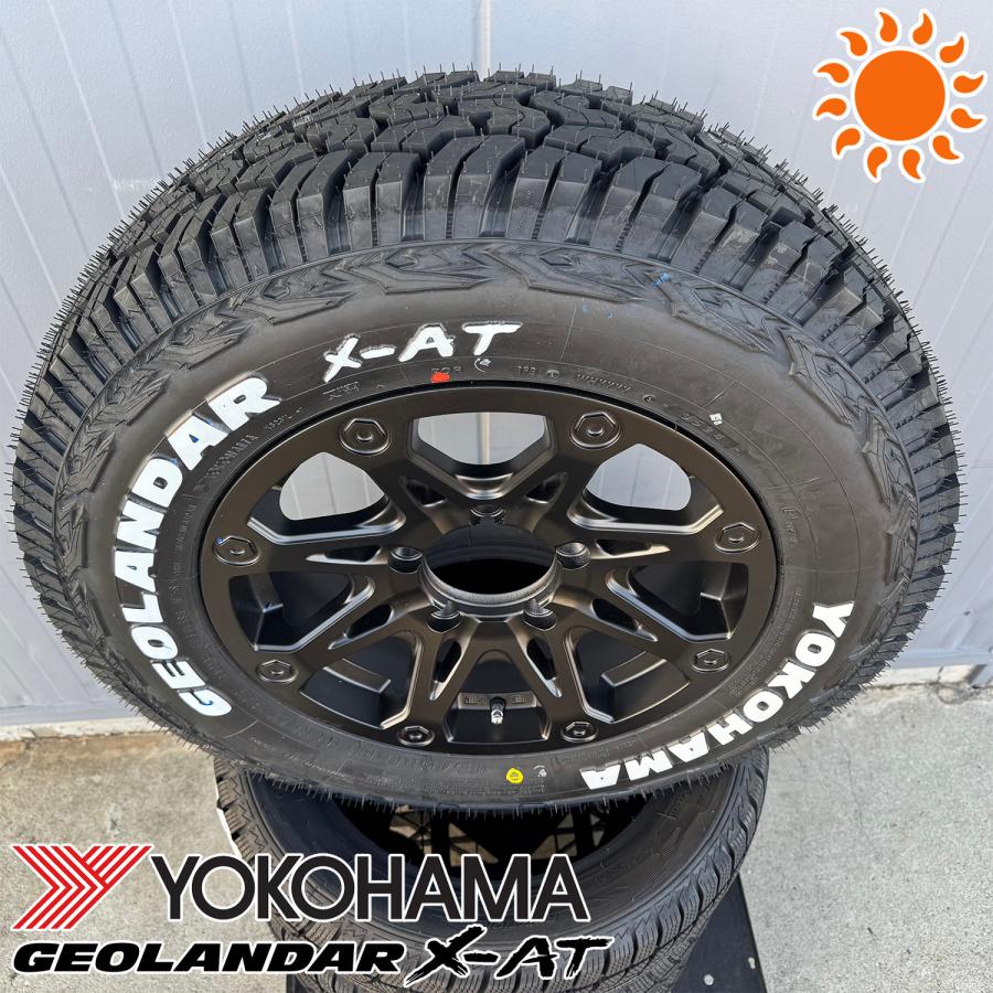 GEOLANDAR ジムニー JB64 タイヤホイールセット 4本組 1台分 ヨコハマ