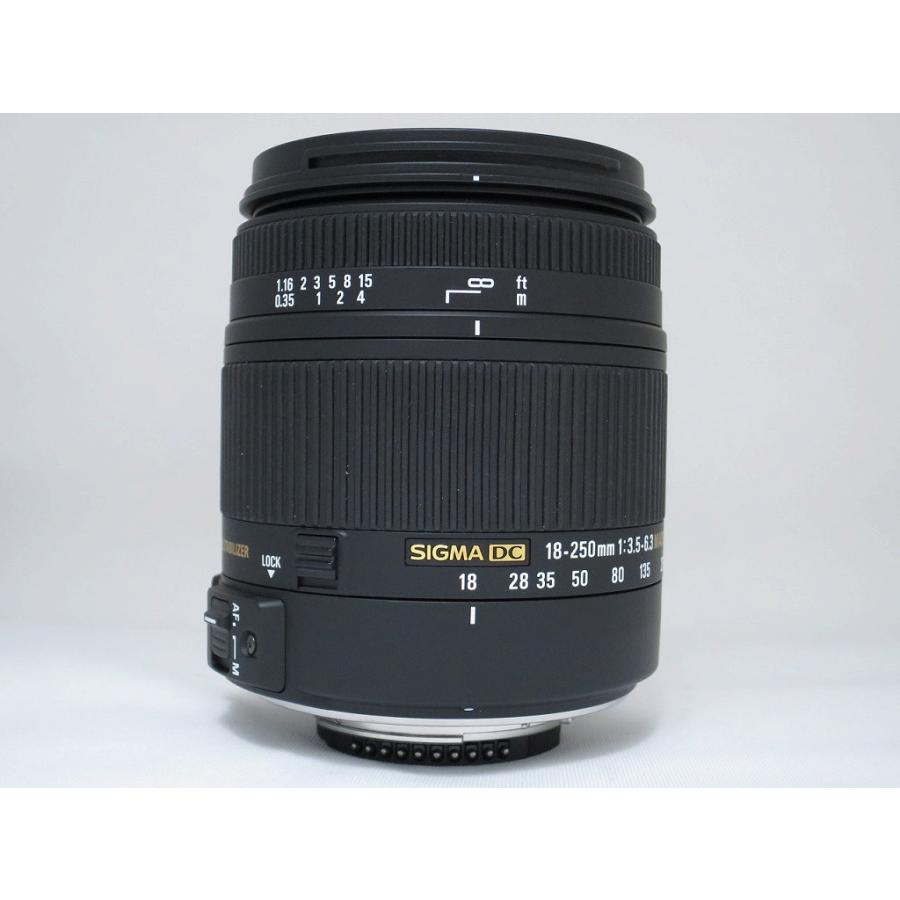 シグマ SIGMA Fマウント用ズームレンズ 18-250mm F3.5-6.3 DC MACRO OS
