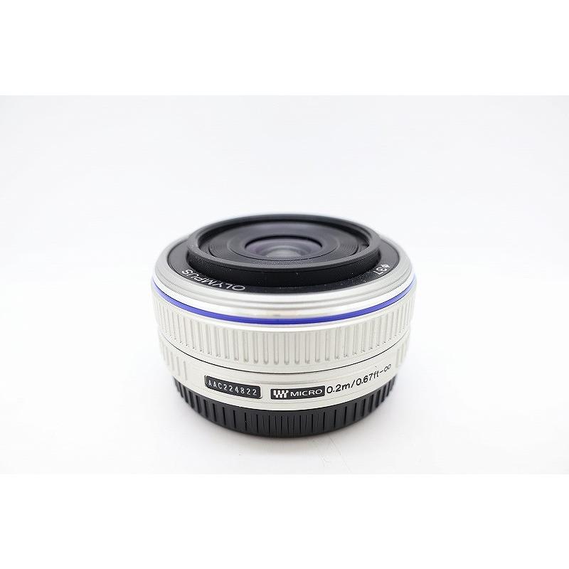 オリンパス OLYMPUS マイクロフォーサーズマウント レンズ シルバー M