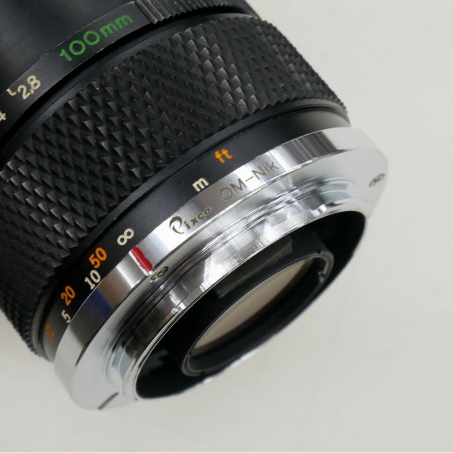 OLYMPUS E.ZUIKO 100mm F2.8 カメラレンズ NIKON Fマウント改