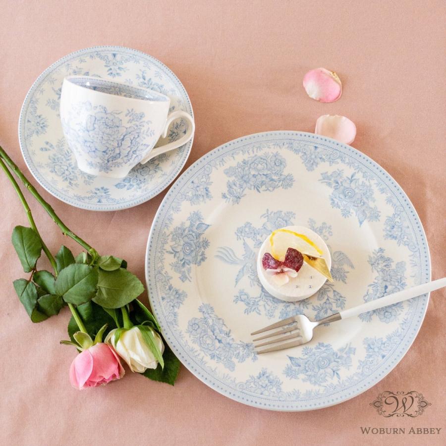 BURLEIGH（バーレイ） ブルー アジアティックフェザンツ 中皿 リム