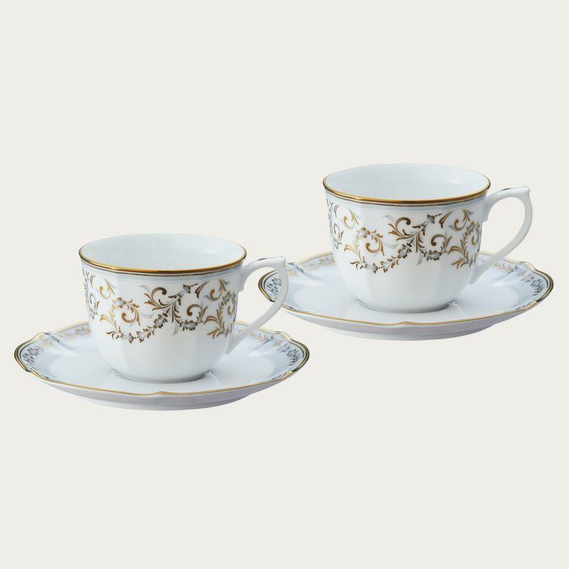 ノリタケ Noritake ソフィランス コーヒーカップ＆ソーサーペア 250ml
