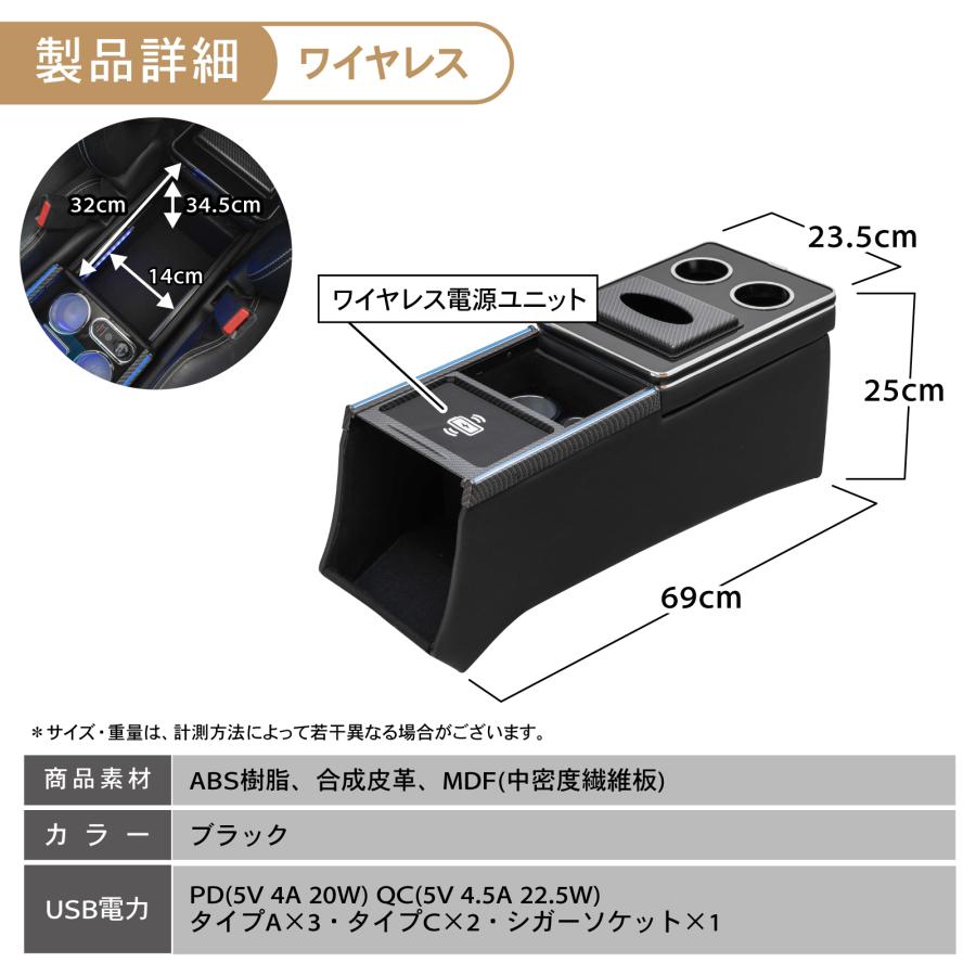 オデッセイ RC系 コンソールボックス ワイヤレスタイプ コンソール