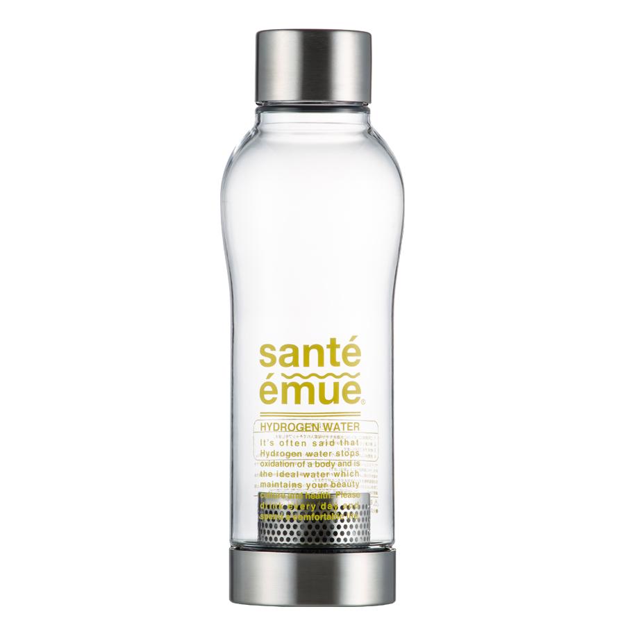 高濃度水素水生成器ボトル サンテエミュー 550ml ブラック ピンク