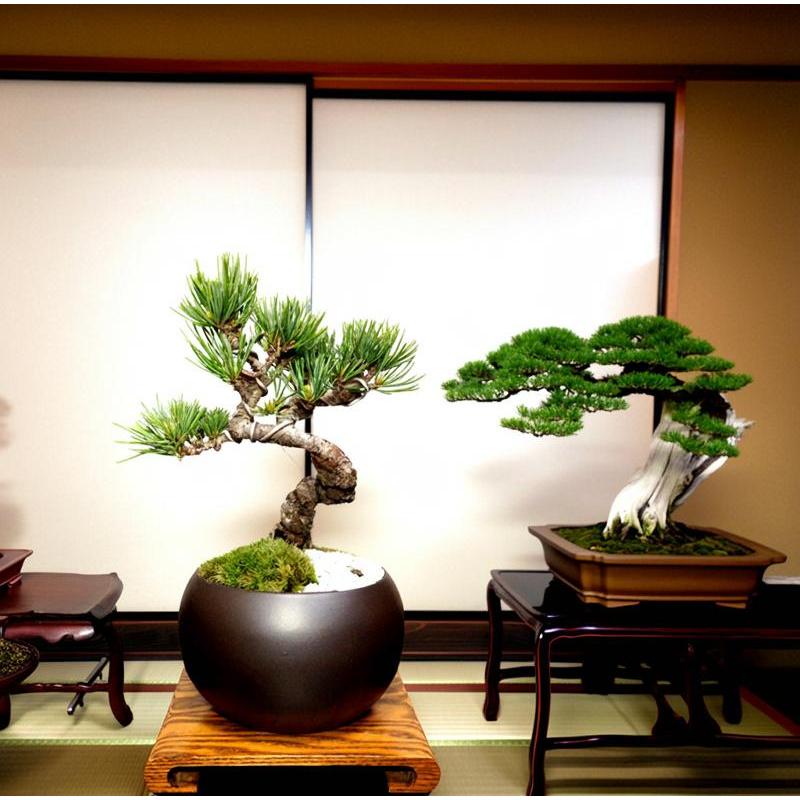 盆栽 松 樹齢7年 特選曲付き高松五葉松 室内 初心者 おしゃれ