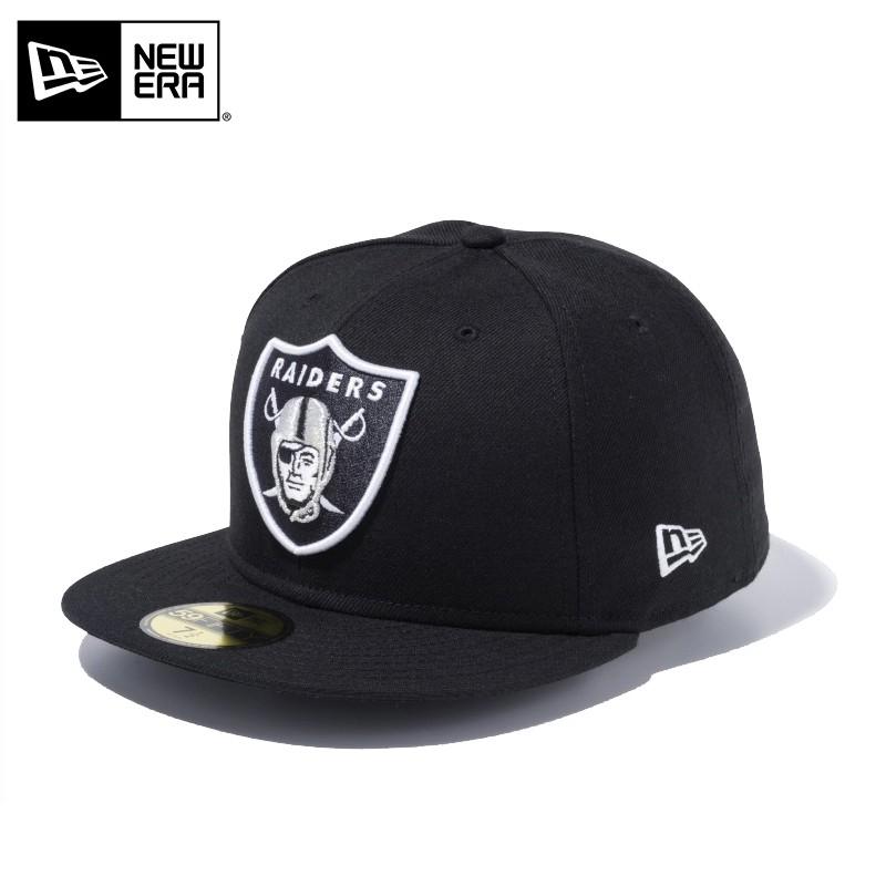 59FIFTY 【メーカー取次】NEW ERA ニューエラ NFL レイダース ブラック