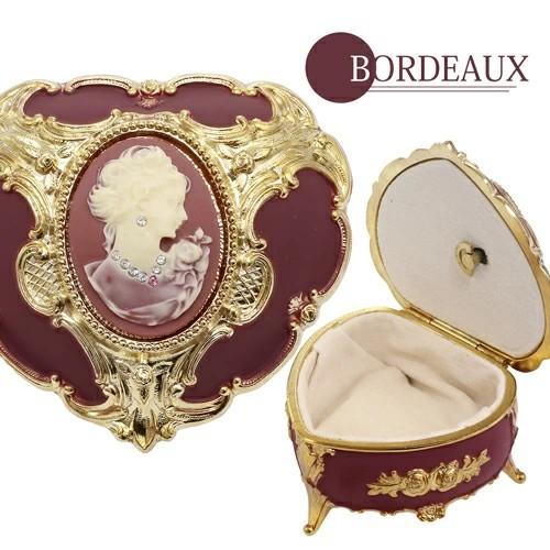 オルゴール ジュエリーボックス 宝石箱 ジュエリーケース カメオ CAMEO