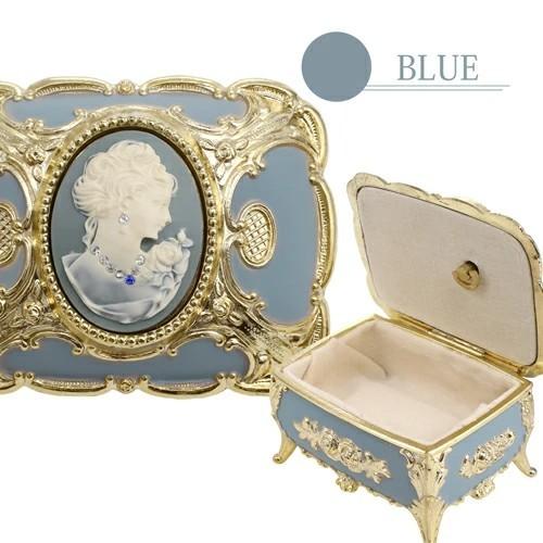 オルゴール ジュエリーボックス 宝石箱 ジュエリーケース カメオ CAMEO