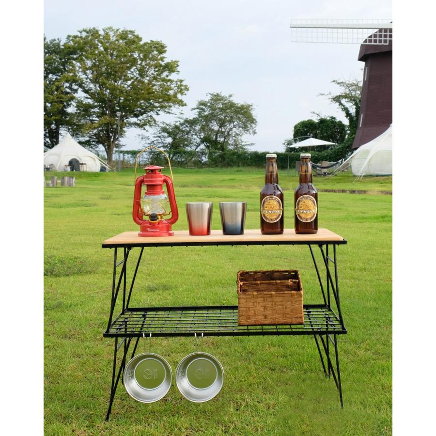 アウトドア テーブル メッシュ キャンプテーブル 折りたたみ メッシュ