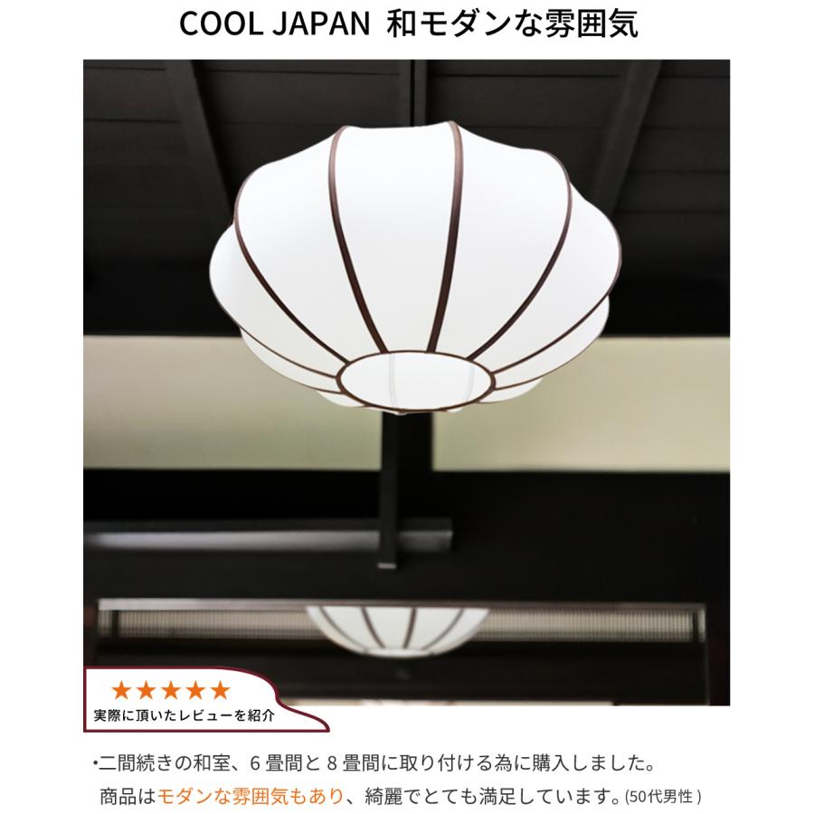安心の日本製器具) 電球透けない ペンダントライト 和風 3灯 6畳 2灯