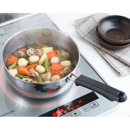 ヨシカワ 味壱 あじいち ステンレス雪平鍋 20cm SJ3413 日本製 雪平鍋