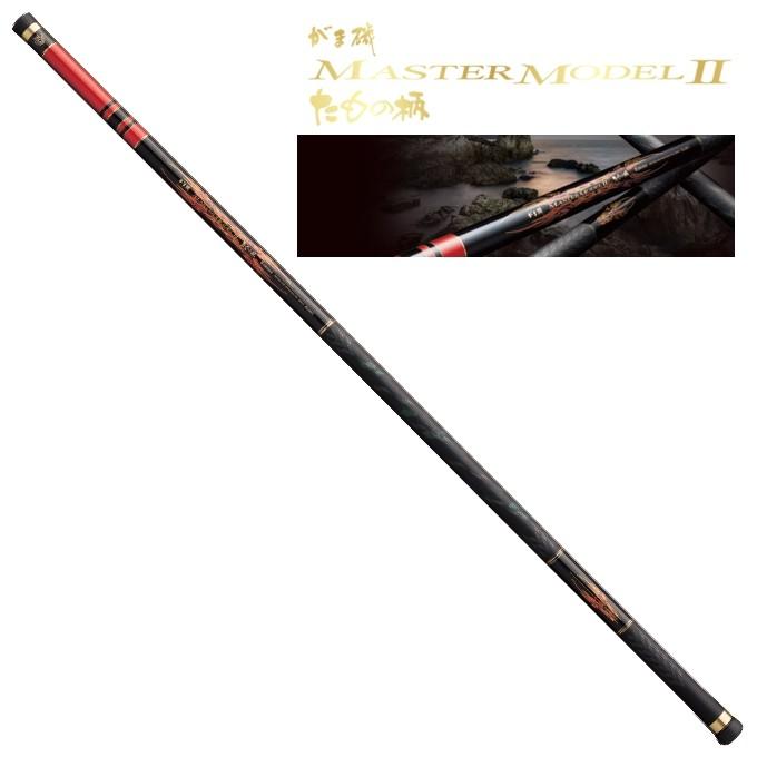 がまかつ がま磯 マスターモデルII たもの柄 H5.5m : フィッシング