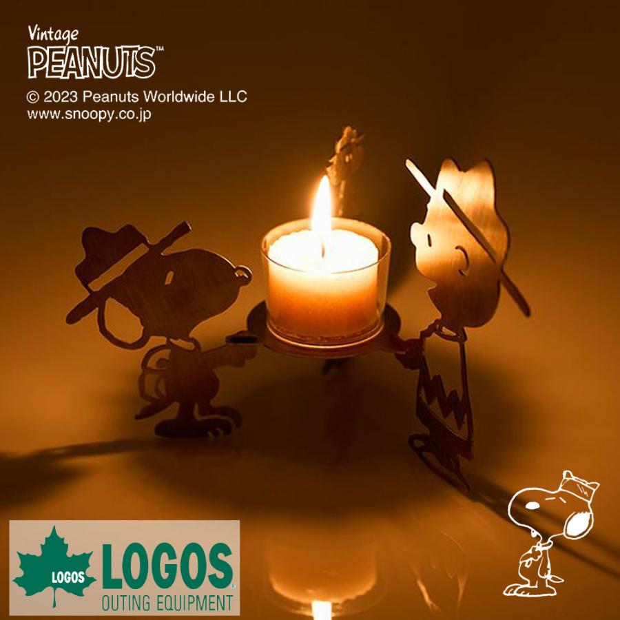 LOGOS（ロゴス） キャンドルスタンド スヌーピー SNOOPY キャンドル